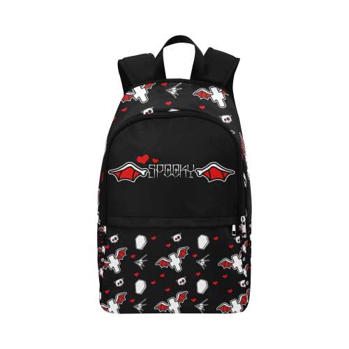 Hearts batwings backpack Fabric Backpack for Adult (Model 1659)