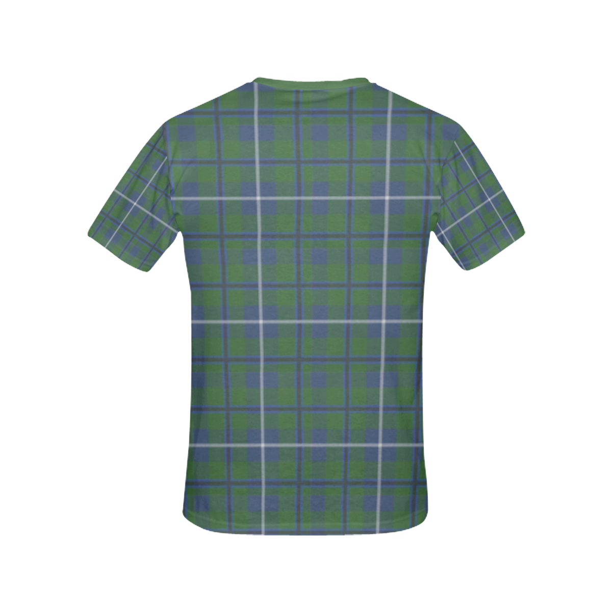 Douglas Tartan All Over Print T-shirt for Women/Large Size (USA Size) (Model T40)