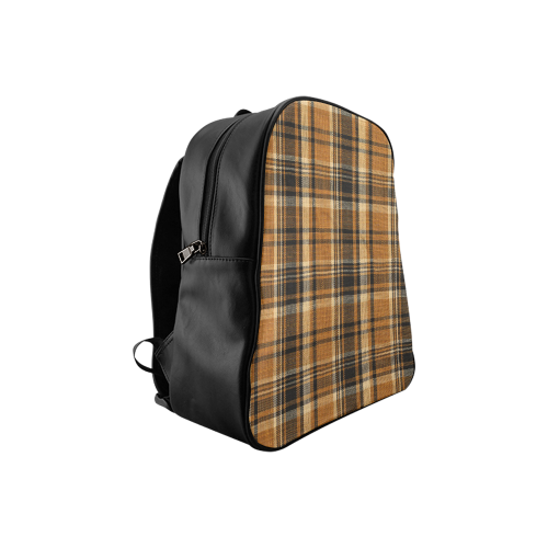 TARTAN DESIGN School Backpack (Model 1601)(Small)