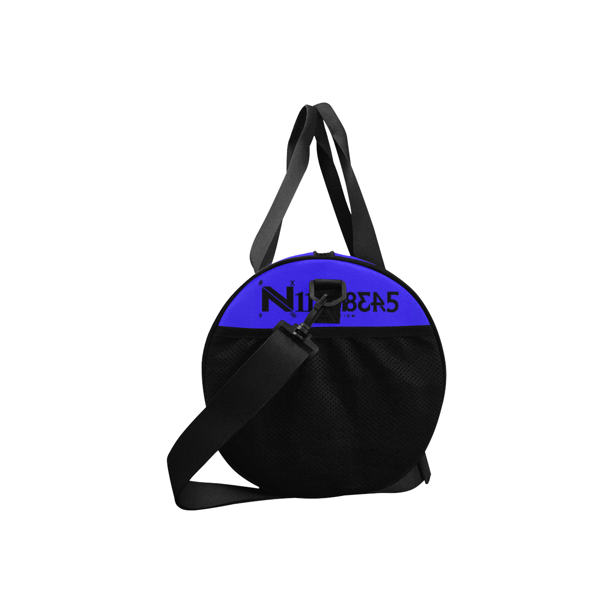 NUMBERS Collection Royal/ Black Duffle Bag (Model 1679)