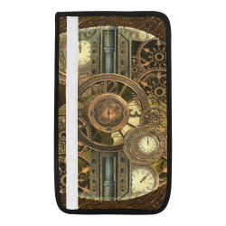 Steampunk clocks and gears Car Seat Belt Cover 7''x12.6''