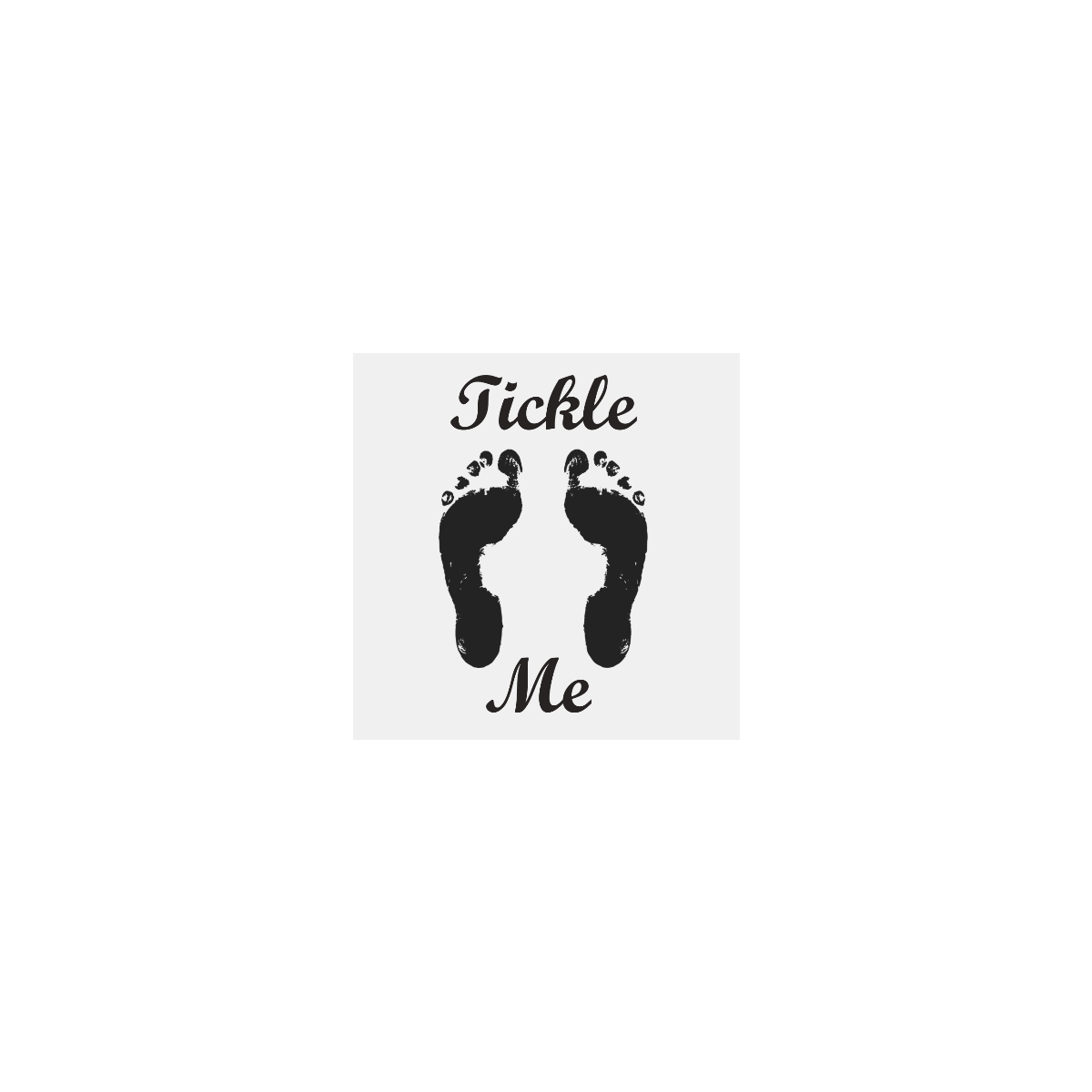 Tickle Me Personalized Temporary Tattoo (15 Pieces)