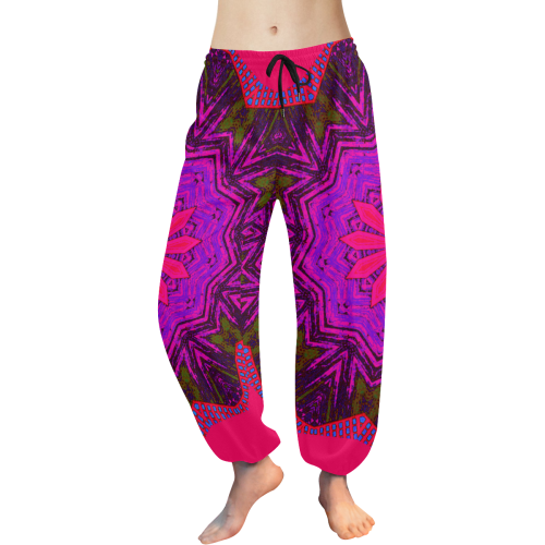 YANNI Women's All Over Print Harem Pants (Model L18)