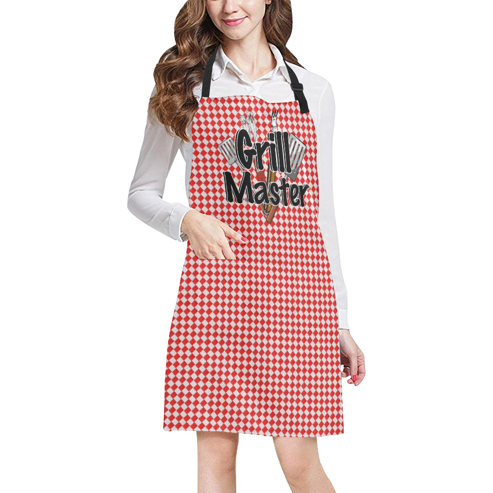 BBQ Grilling Tools ~ Grill Master All Over Print Apron