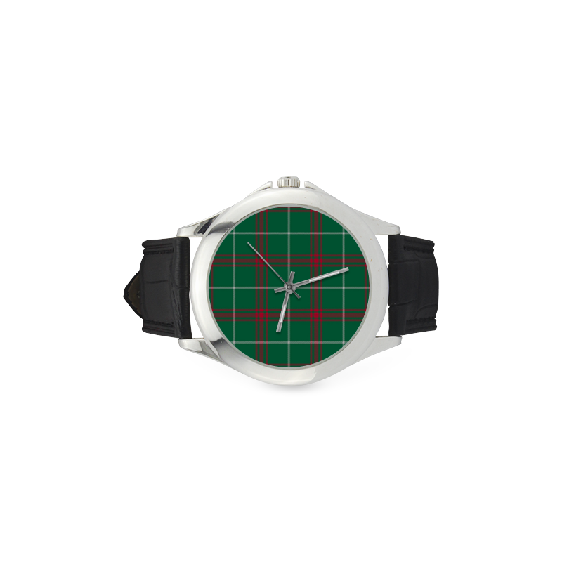 Welsh National Tartan Women's Classic Leather Strap Watch(Model 203)