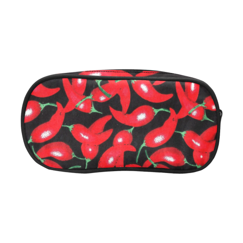 red hottt chili peppers Pencil Pouch/Large (Model 1680)