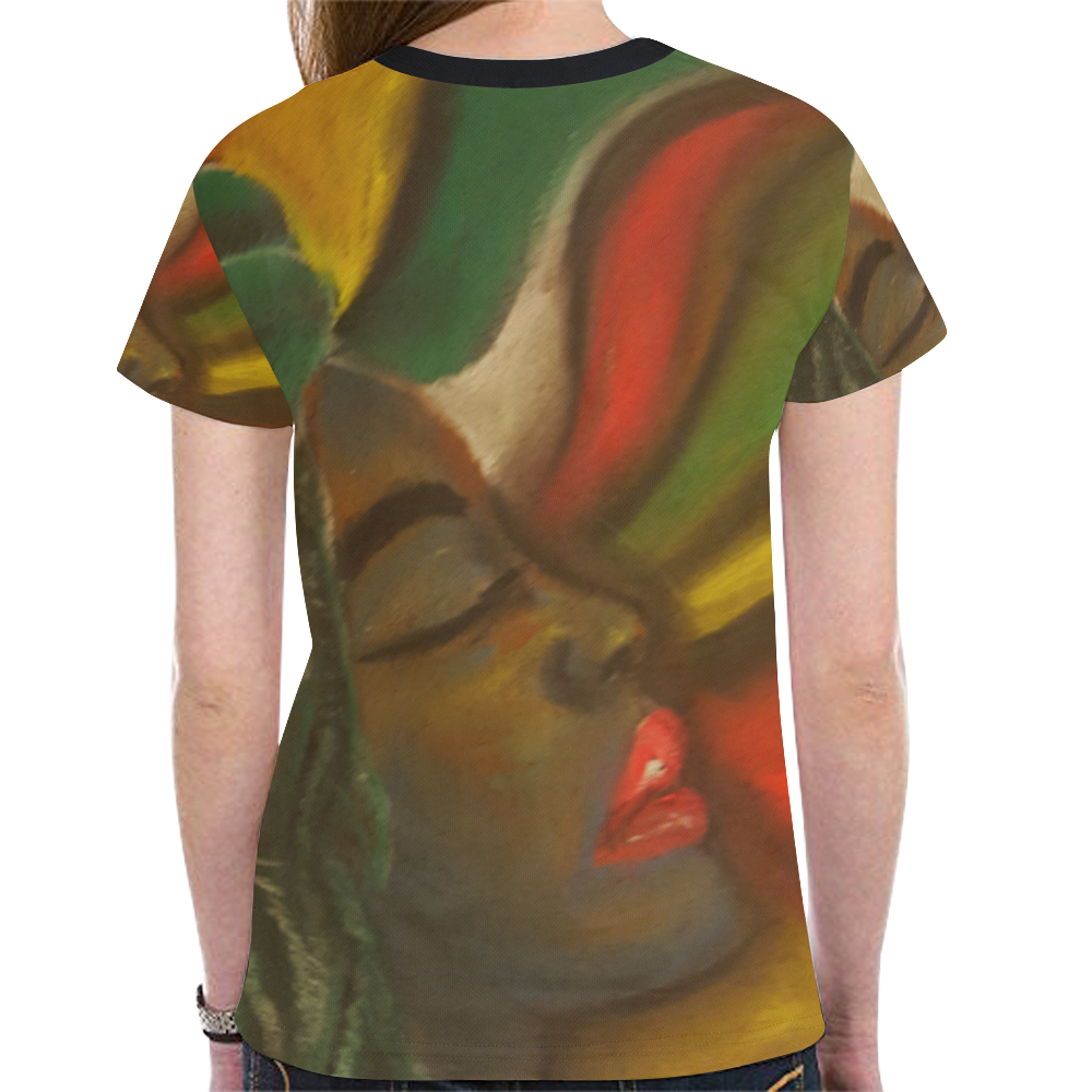 Untitled New All Over Print T-shirt for Women (Model T45)