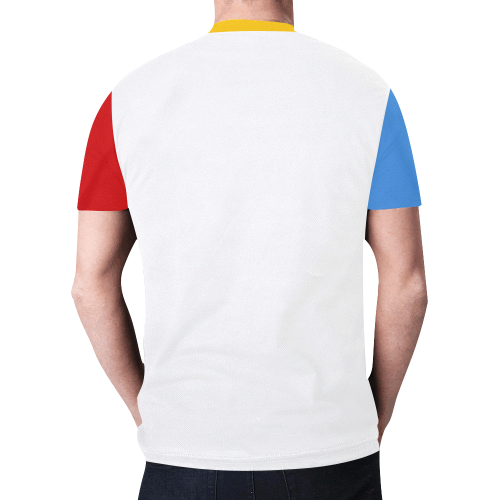 PACE Multi Colored T-Shirt New All Over Print T-shirt for Men (Model T45)