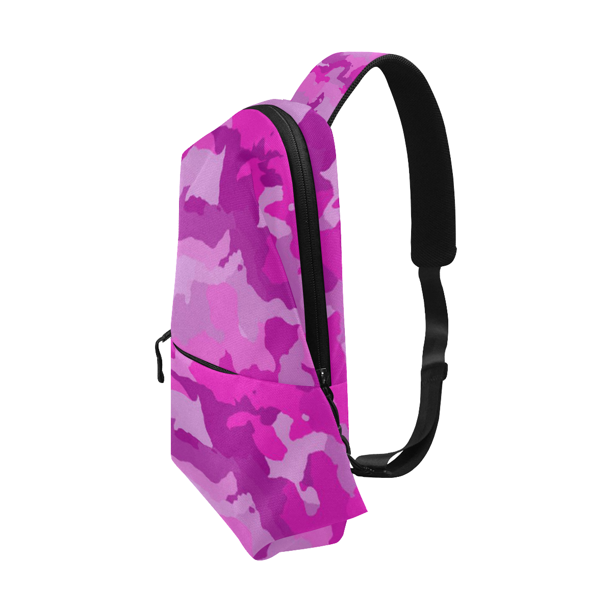camouflage hot pink Chest Bag (Model 1678)