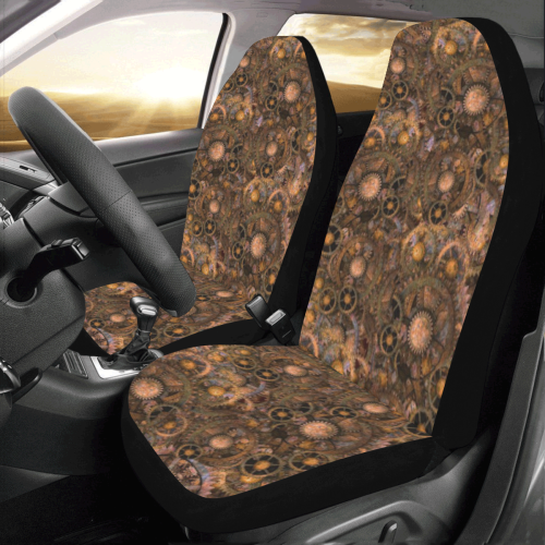 Steampunk Cogs Car Seat Covers (Set of 2)
