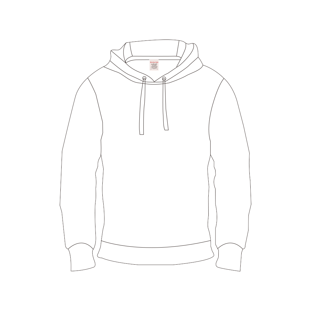 tag mens hoodies Logo for Men's Hoodies (4cm X 5cm)