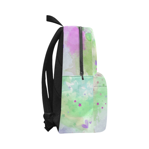 KEEP ON DREAMING - lilac and green Unisex Classic Backpack (Model 1673)