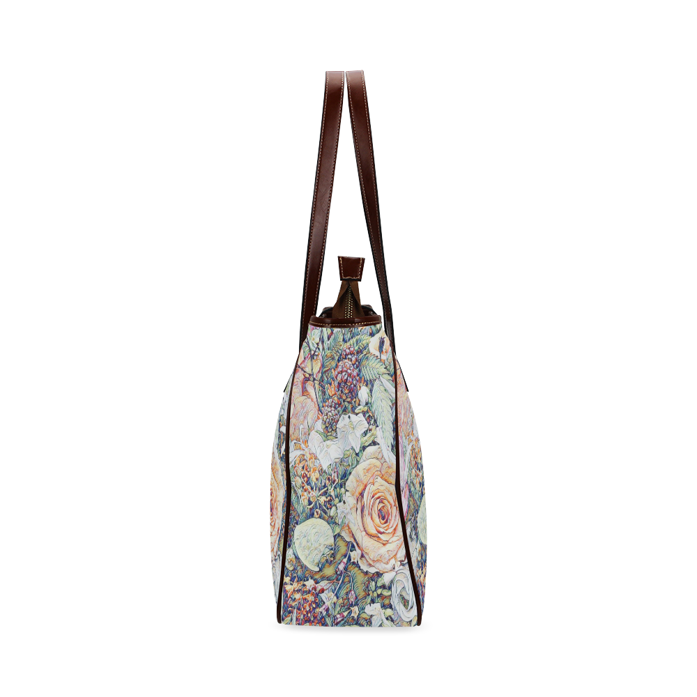 Impression Floral 10191 by JamColors Classic Tote Bag (Model 1644)