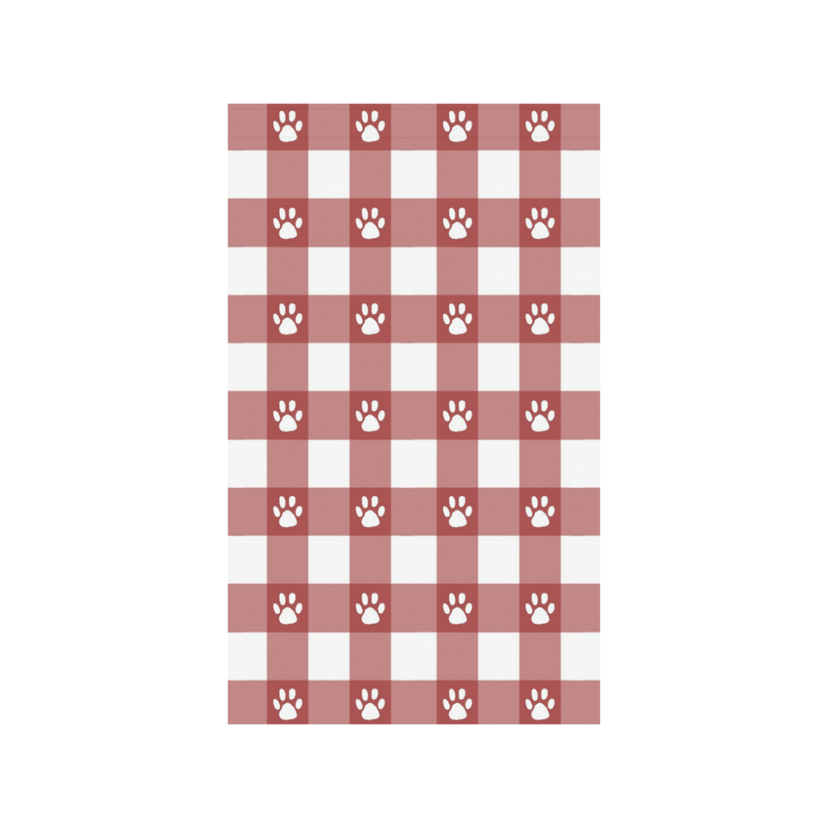 Plaid and paws Garden Flag 36''x60'' (Without Flagpole)
