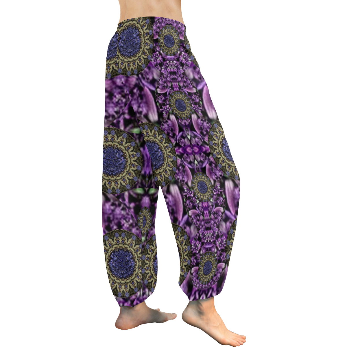 Flowers from paradise in fantasy elegante Women's All Over Print Harem Pants (Model L18)