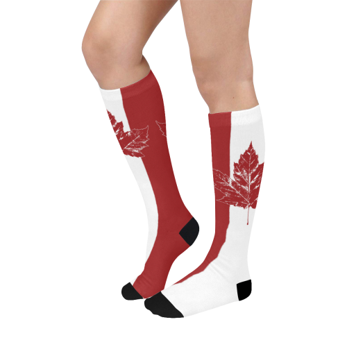 Cool Canada Knee High Socks Over-The-Calf Socks