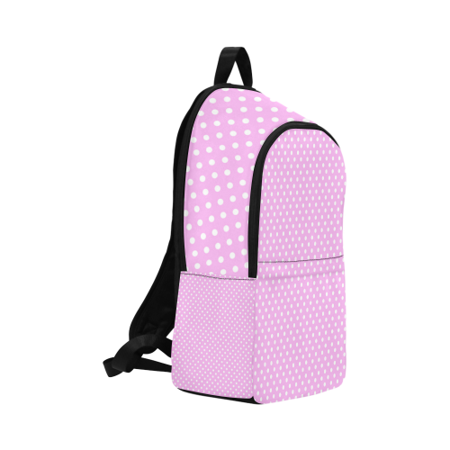 Polka-dot pattern Fabric Backpack for Adult (Model 1659)