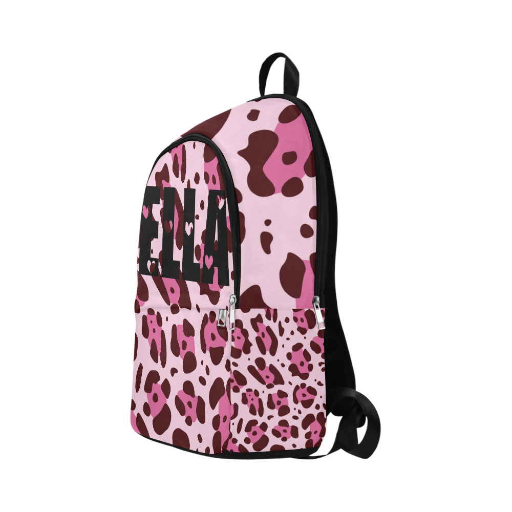 Ella pattern vector free Fabric Backpack for Adult (Model 1659)