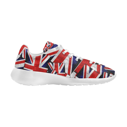 Union Jack British UK Flag Men's Athletic Shoes (Model 0200)