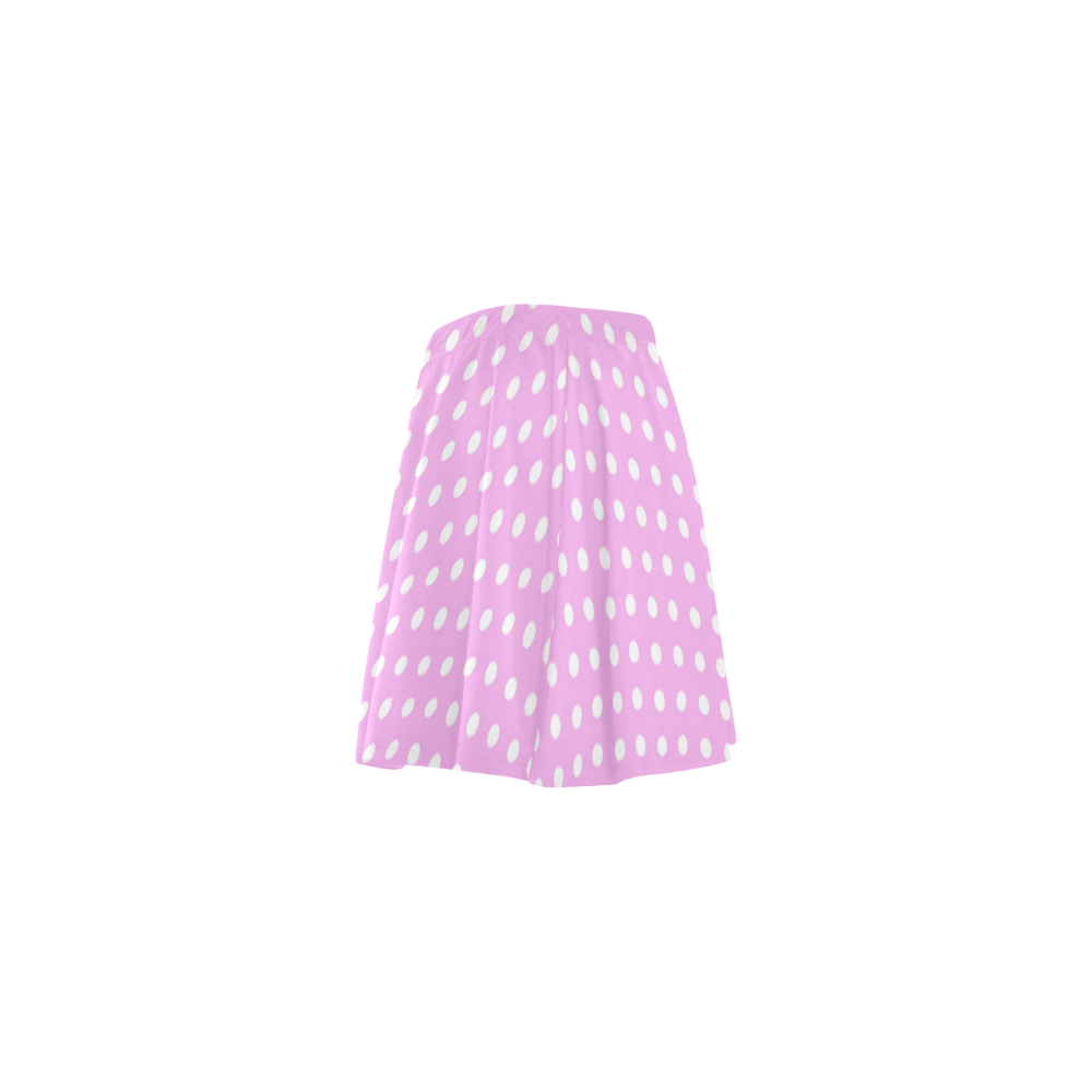Polka-dot pattern Mini Skating Skirt (Model D36)