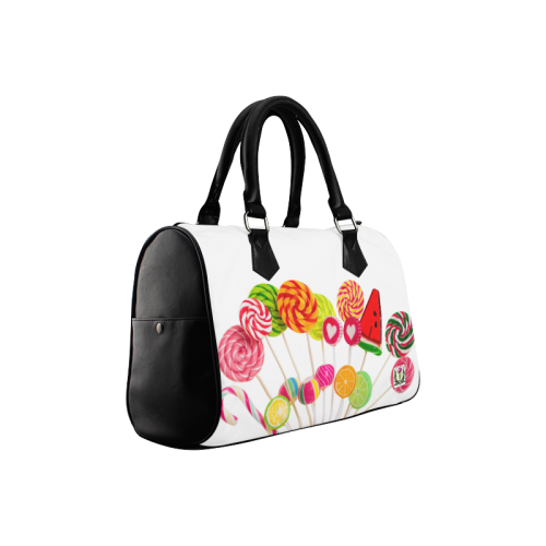 Fairlings Delight's Sweets Collection- Yummy Lollypops 53086a2 Boston Handbag (Model 1621)