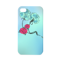 painting flowers Hard Case for iPhone 4/4s