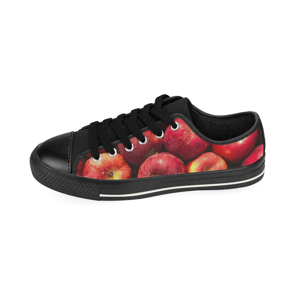 APPLES Low Top Canvas Shoes for Kid (Model 018)