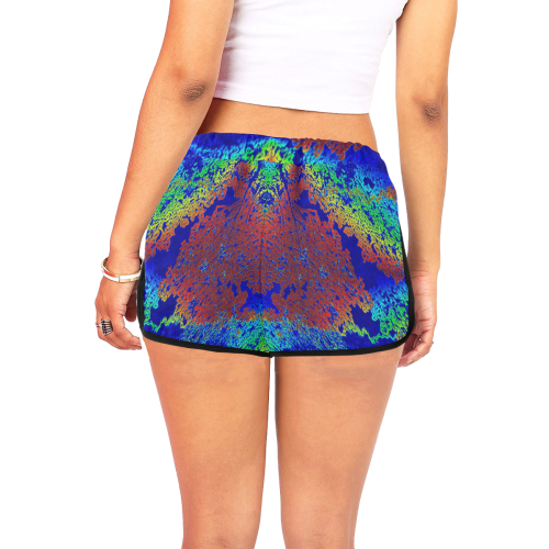 Blues Women's All Over Print Relaxed Shorts (Model L19)