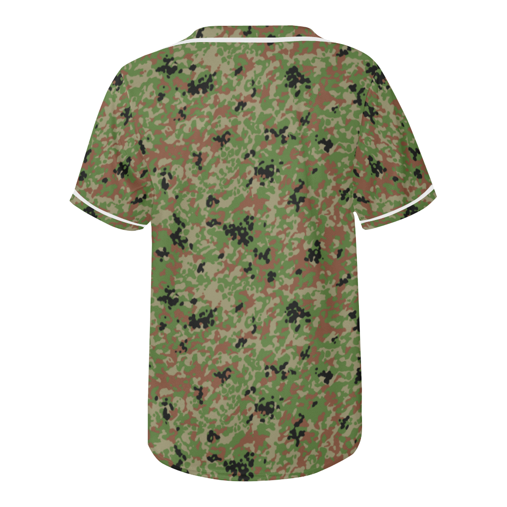 Japanese 1991 jietai camouflage All Over Print Baseball Jersey for Men (Model T50)