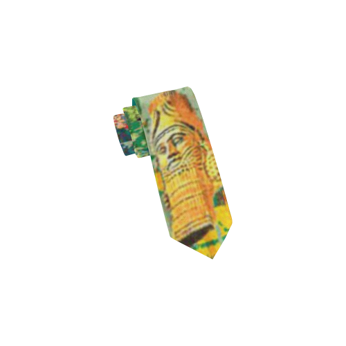 Faces of Lamassu Classic Necktie (Two Sides)