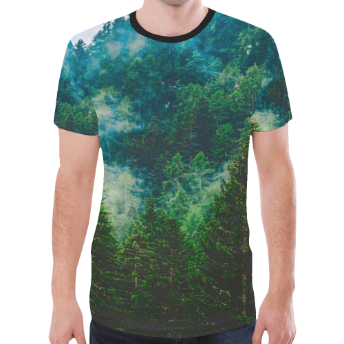 Woke Forest Design New All Over Print T-shirt for Men (Model T45)