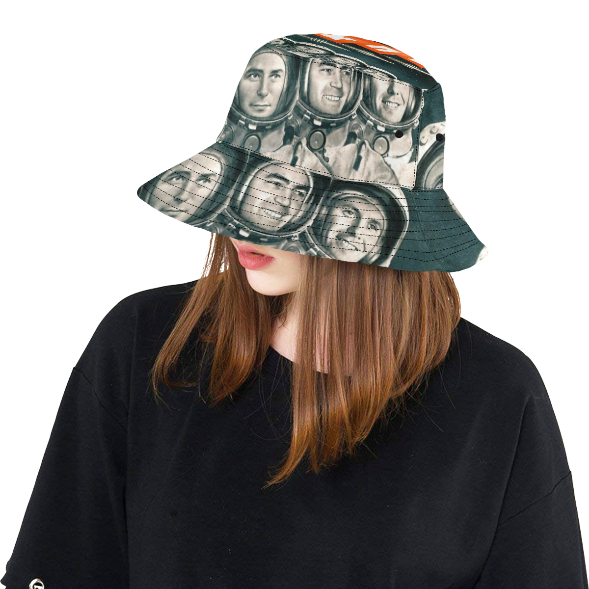Glory to the KPSS! All Over Print Bucket Hat