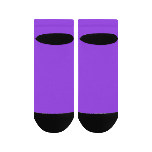 color blue violet Women's Ankle Socks