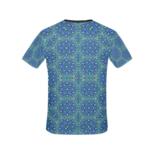 oriental Pattern 6 by JamColors All Over Print T-shirt for Women/Large Size (USA Size) (Model T40)