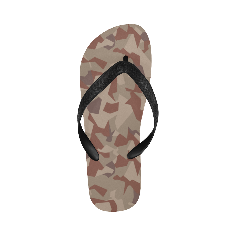 Swedish M90 Desert camouflage Flip Flops for Men/Women (Model 040)