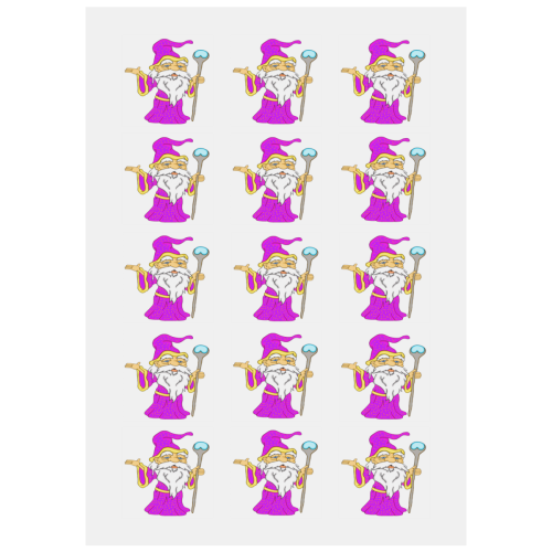 Wizard Gnome Personalized Temporary Tattoo (15 Pieces)