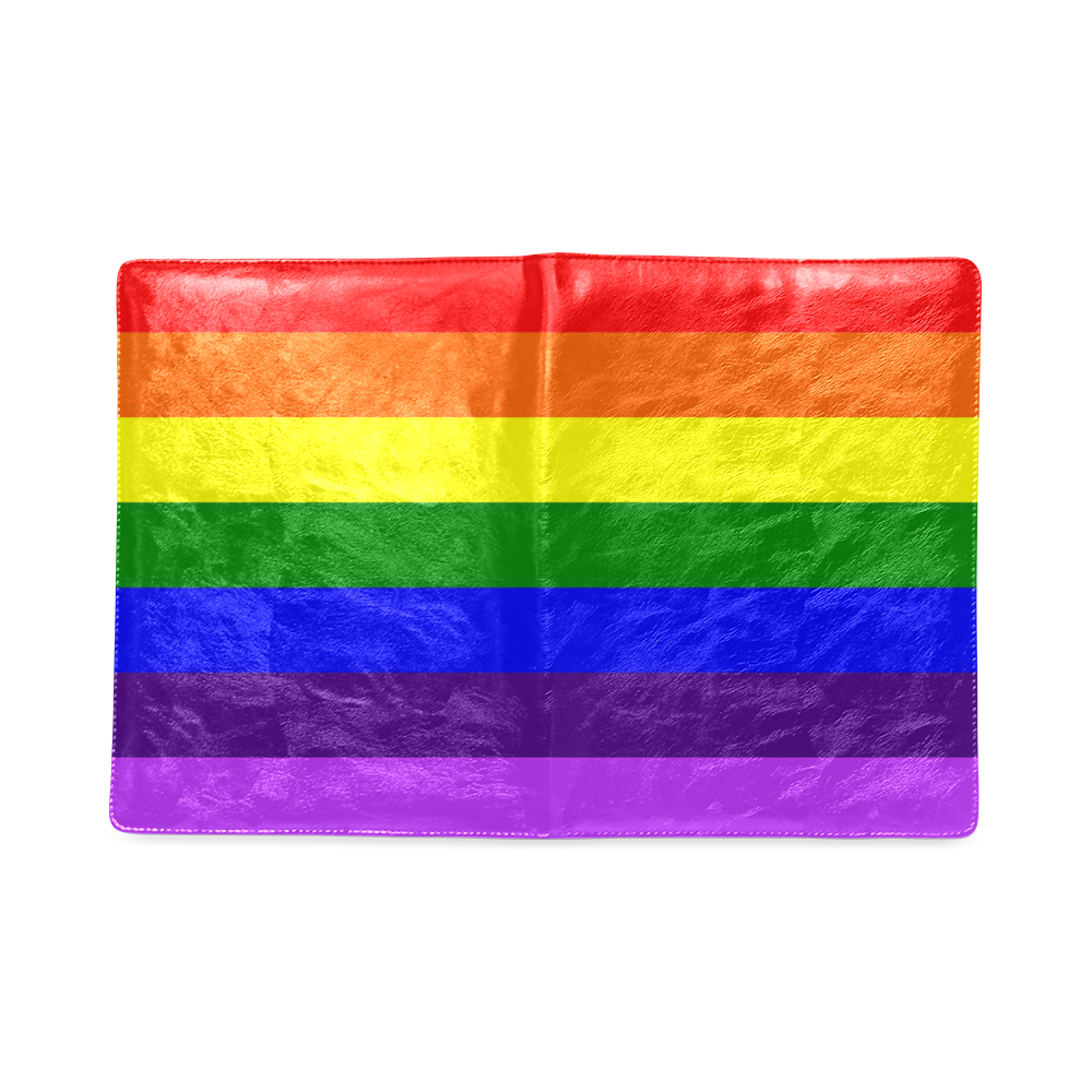 Rainbow Flag (Gay Pride - LGBTQIA+) Custom NoteBook B5