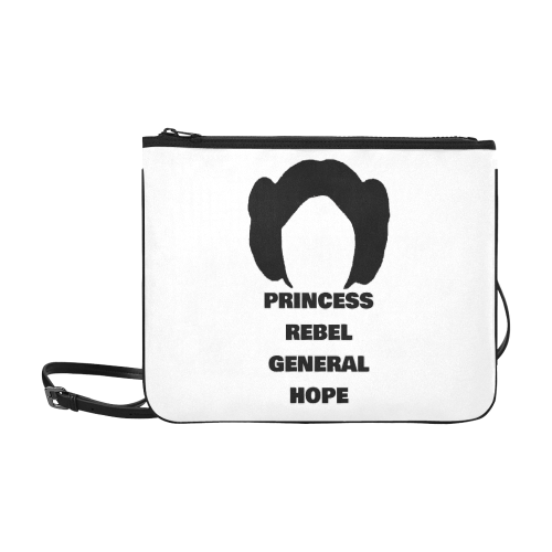 Leia - Rebel, Princess, General & Hope Slim Clutch Bag (Model 1668)