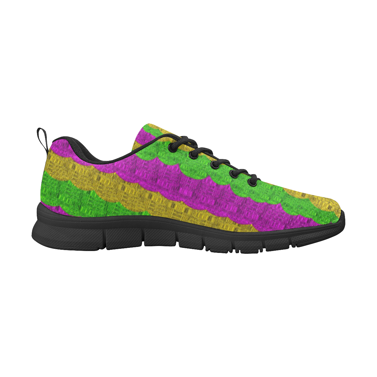 Hipster or hippie in  pattern style Women's Breathable Running Shoes (Model 055)