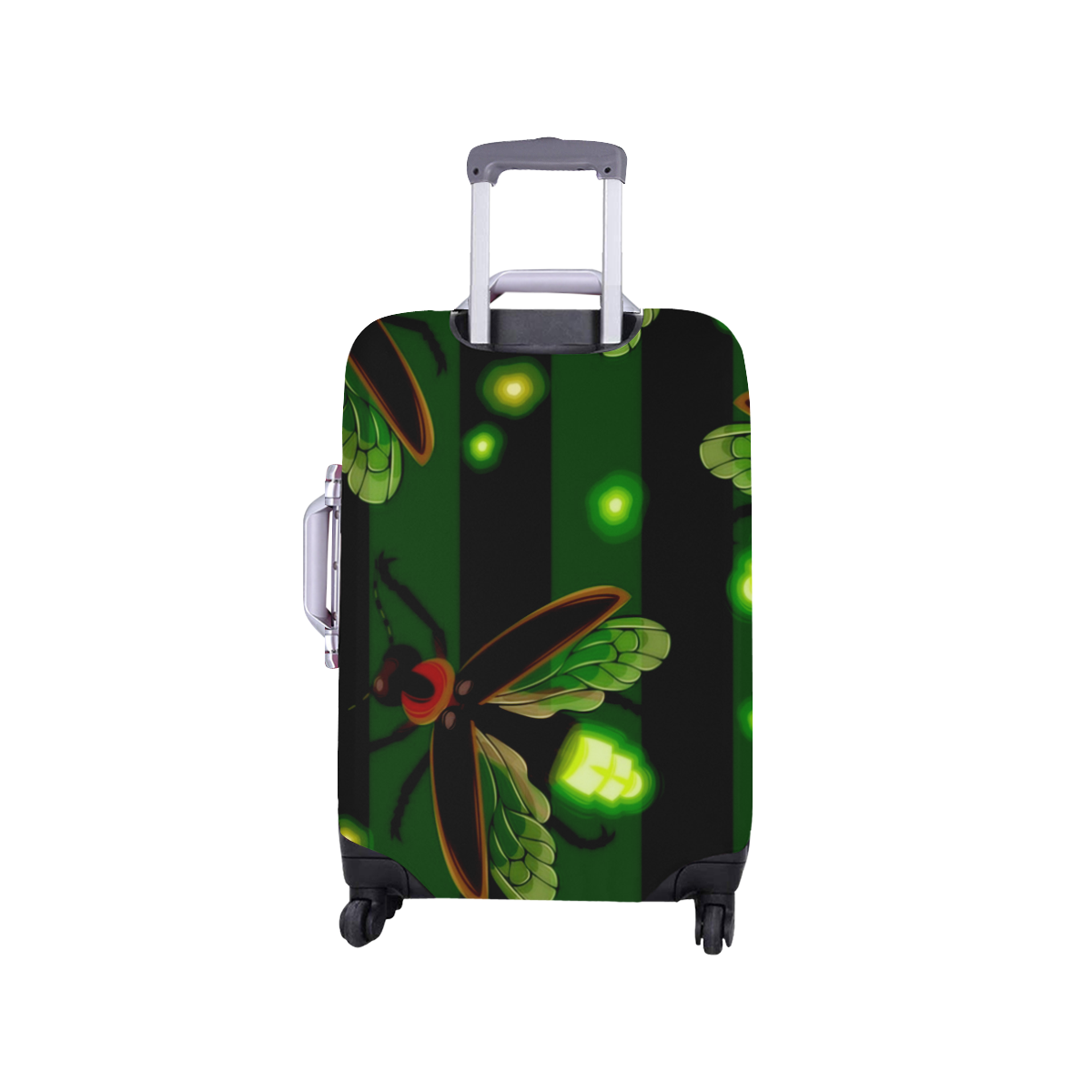 Lightening Bugs Luggage Cover Luggage Cover/Small 18"-21"