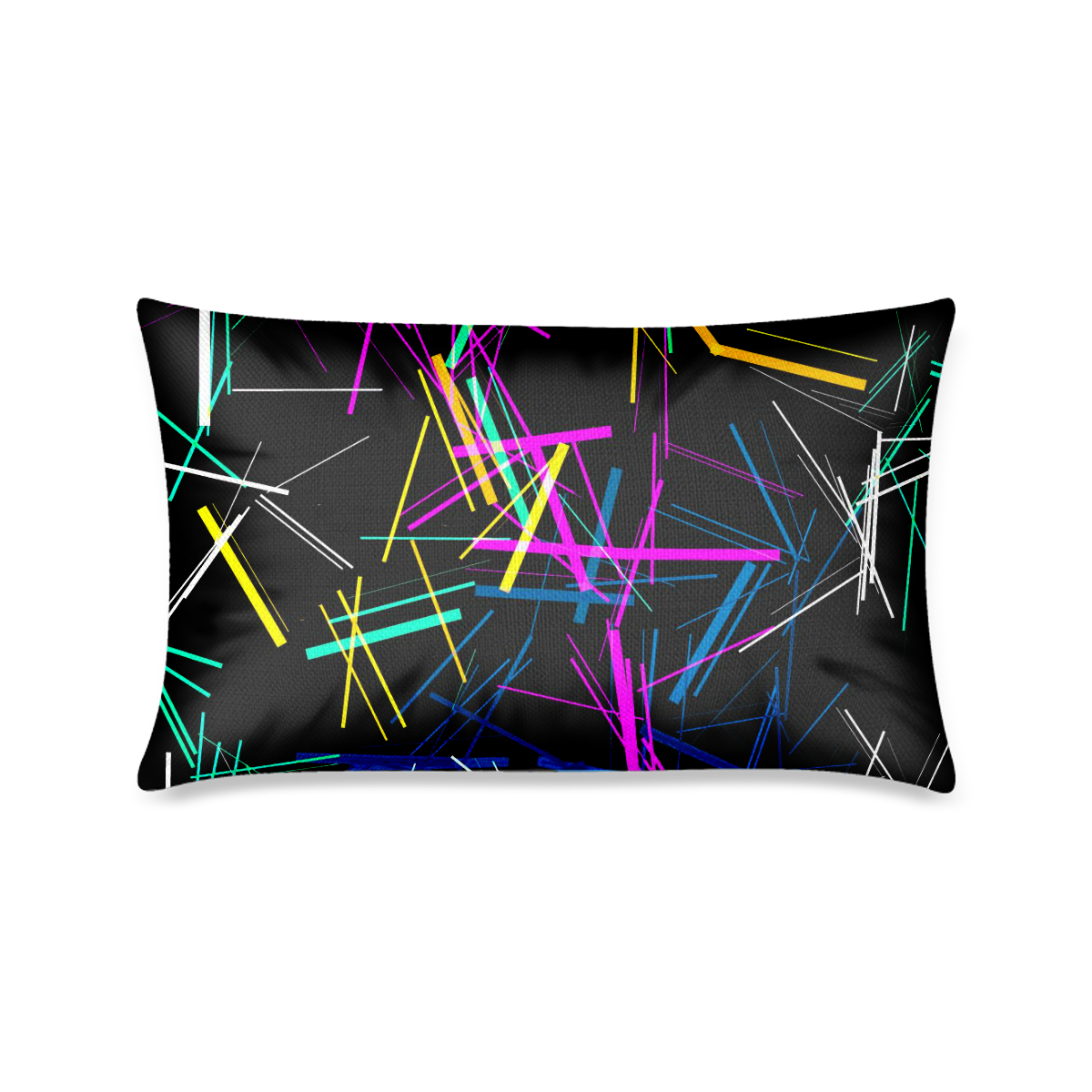 New Pattern factory 1A by JamColors Custom Zippered Pillow Case 16"x24"(One Side Printing)