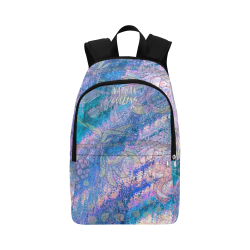 Painted Emotional Bookbag Fabric Backpack for Adult (Model 1659)