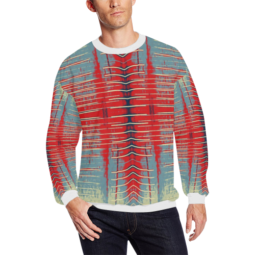 atmospheric floating 2 All Over Print Crewneck Sweatshirt for Men (Model H18)