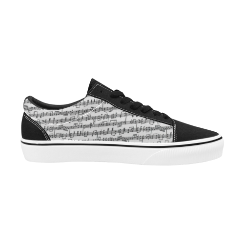 skate notes002 Women's Low Top Skateboarding Shoes (Model E001-2)