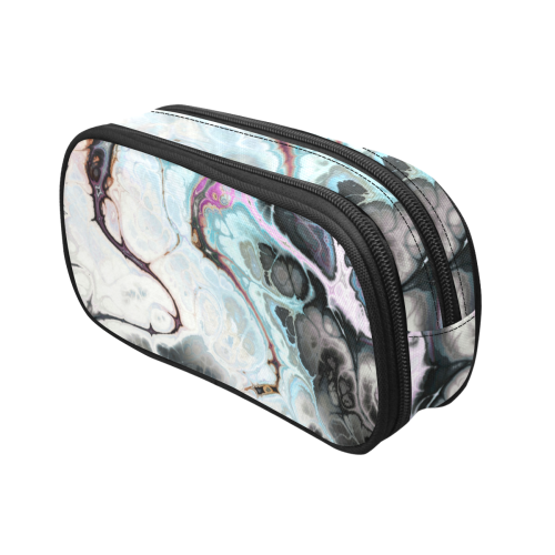 Colorful Marble Design Pencil Pouch/Large (Model 1680)