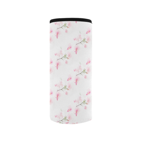 Pattern Orchidées Neoprene Water Bottle Pouch/Medium