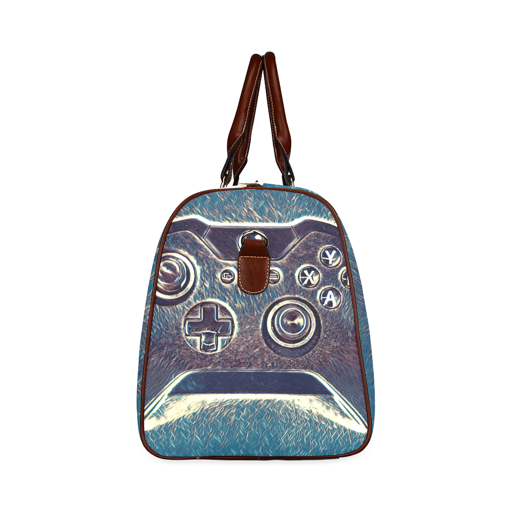 Controller06_by_JAMColors Waterproof Travel Bag/Large (Model 1639)