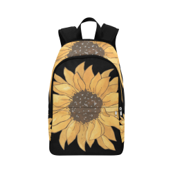 LG Sunflower Backpack Fabric Backpack for Adult (Model 1659)