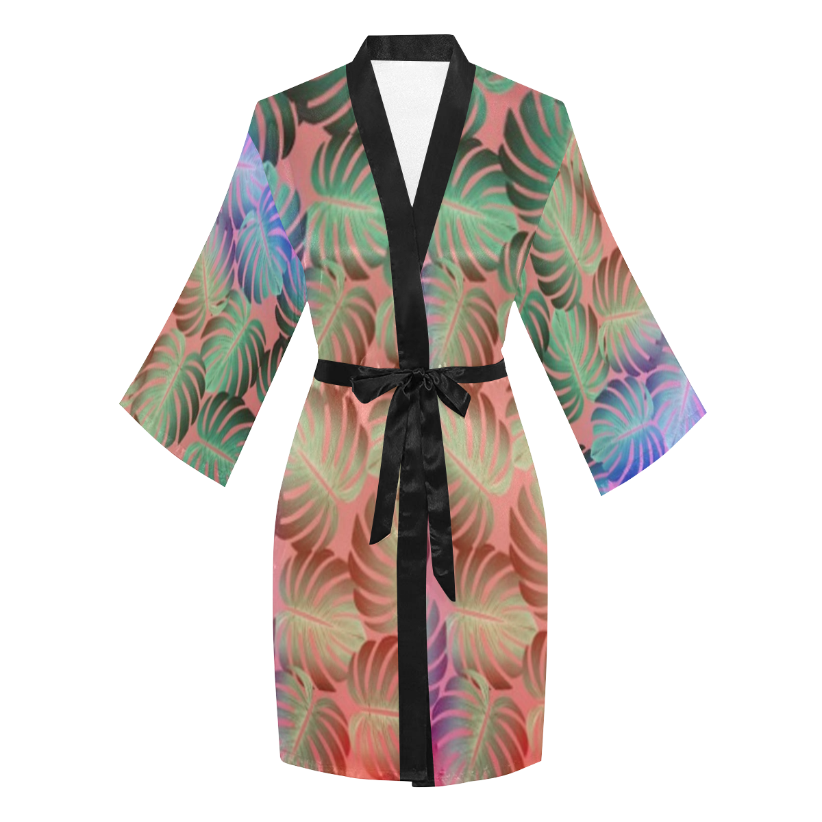 Tropica Long Sleeve Kimono Robe