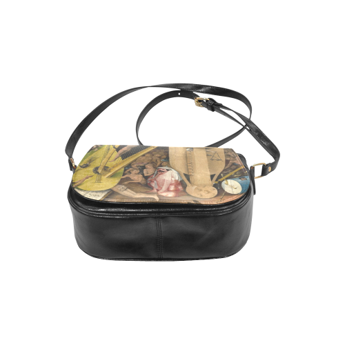 Hieronymus Bosch-The Garden of Earthly Delights (m Classic Saddle Bag/Small (Model 1648)